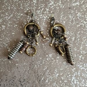 3/$15 Funky beaded pierced earrings
